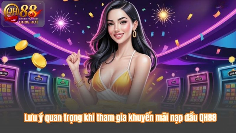 Lưu ý quan trọng khi tham gia khuyến mãi nạp đầu QH88